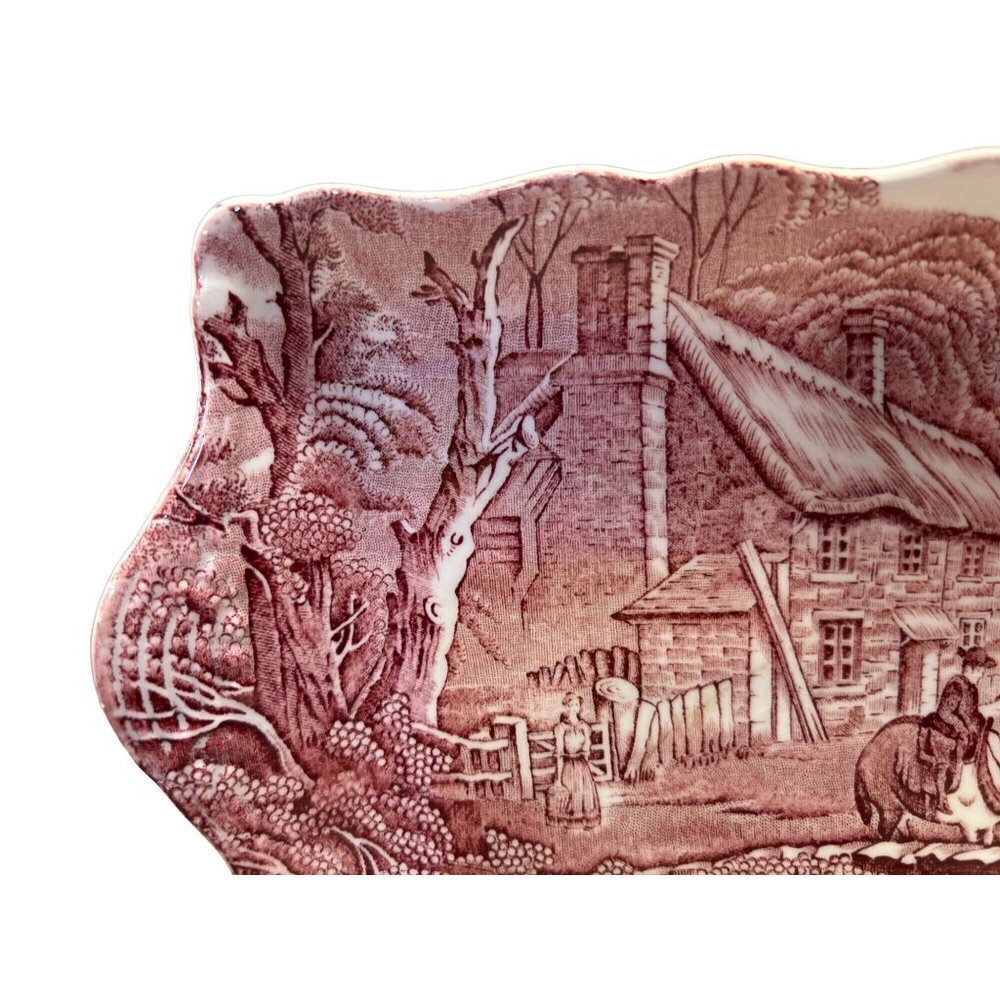 Old Foley James Kent Ltd Staffordshire England Serving Dish Rectangular 11.5" - Picture 3 of 7